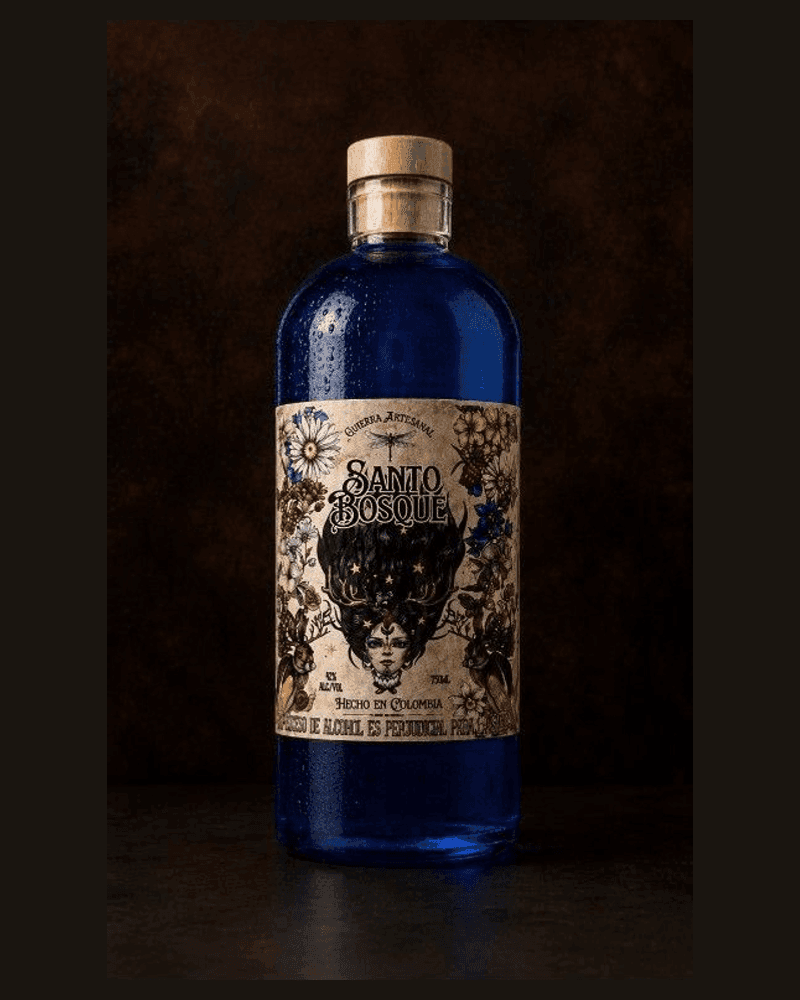 Santo Bosque Ginebra — botella 750 ml